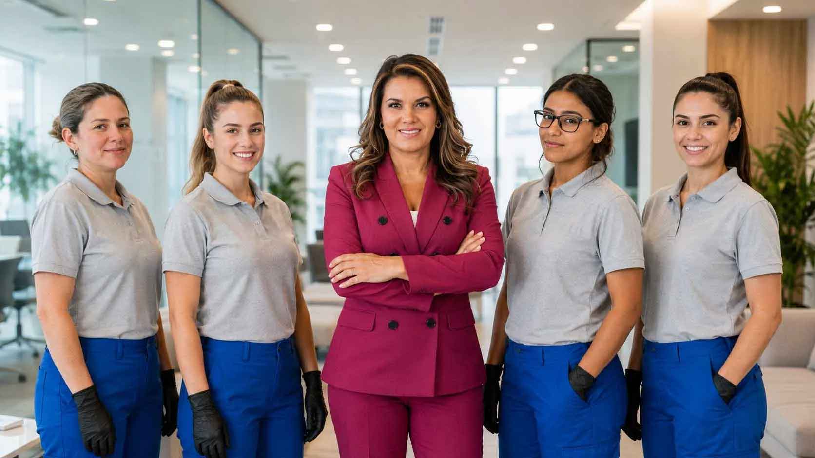 DMC Cleaning Service team