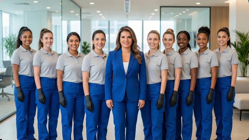 The DMC Cleaning Service team