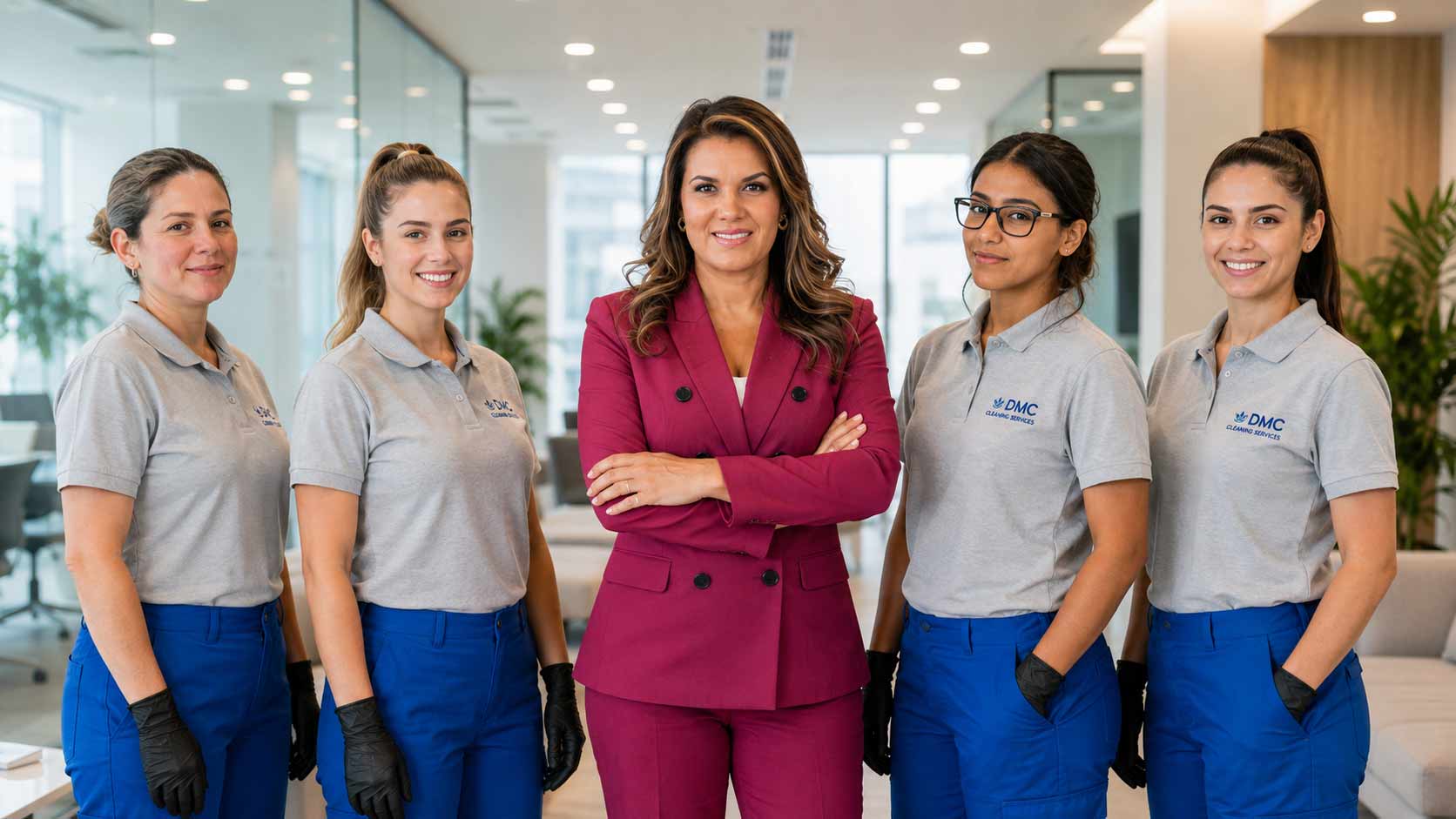 The DMC Cleaning Service team serving Central New Jersey